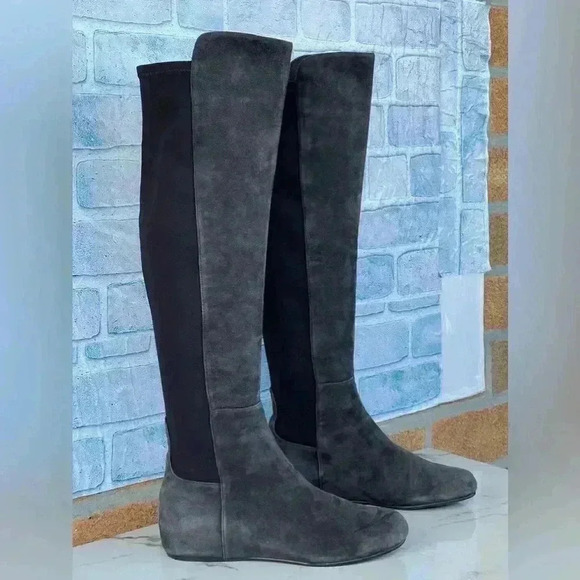 STUART WEITZMAN LANDER OTK WEDGE BOOTS 8.5 M - Picture 1 of 12